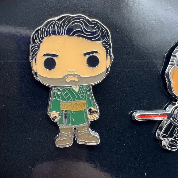 Funko Pop! Star Wars 4PK Enamel Pin Set NEW!! Obi Wan Kenobi Lucas Films Disney - Picture 3 of 6